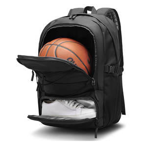 กระเป๋าบาสเก็ตบอลโพลีเอสเตอร์ ดีไซน์พิมพ์โลโก้ตามสั่ง ราคาสมเหตุสมผล ผู้ขายยอดนิยม คุณภาพดี น้ำหนักเบา ระบายอากาศได้ดี - Product Image 1