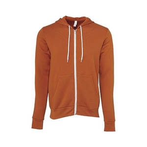 Sudadera con Capucha Personalizada de Alta Calidad con Bolsillo Lateral con Cremallera, Ajuste Holgado, Logotipo Impreso, Nueva Original, Manga Larga, Bolsillos Laterales, Sudadera Tri-Blend - Product Image 6