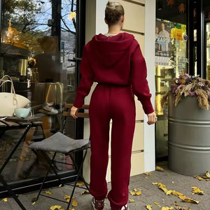 Conjunto Deportivo para Niñas 2026, Precio Económico al por Mayor, Sudadera con Capucha y Pantalones Deportivos Suaves e Informales, Conjunto de Dos Piezas - Product Image 5