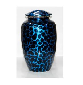 โกศบรรจุอัฐิสำหรับผู้ใหญ่ รุ่น ZHE Deep Blue Ocean สไตล์อเมริกัน ทำจากอะลูมิเนียม ความจุ 220 คิวบิกนิ้ว ดีไซน์ทนทาน - Product Image 1