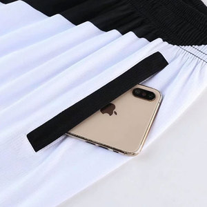 Men's 100% Polyester Basketball Mesh Shorts Zipper Pockets Panel Work <b>Windproof</b> Quick Dry Sublimation Printed Unisex Teamwear - Product Image 2