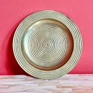 Placa de cargador de Metal dorado, Color personalizado, elegante, clásico, lujoso, hecho a mano, superventas, placa de cargador de Metal - Product Image 5