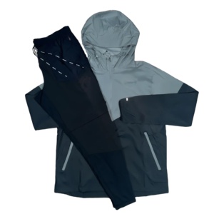 ชุดเซ็ตแจ็คเก็ตวินด์เบรกเกอร์และกางเกงจ็อกเกอร์ผู้ชายแบบสั่งทำพิเศษ ชุดวอร์มซิปสองชิ้น ผ้าโพลีเอสเตอร์ ไนลอน ชุดวอร์มวินด์เบรกเกอร์ 2026 - Product Image 3