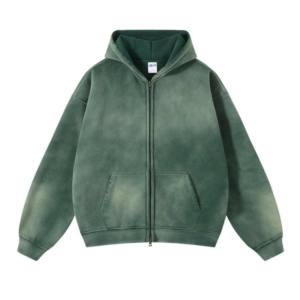 Sudadera con Capucha Extra Grande para Hombre, 100% Algodón, Cuello con Capucha de Alta Calidad, Servicio OEM Disponible, Bordada, de Secado Rápido y Transpirable - Product Image 4