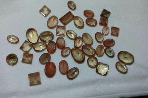 Pierre précieuse ovale en labradorite andesine de qualité commerciale naturelle pour la fabrication de bijoux, 1000 carats - Product Image 6