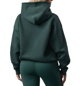 Pull à capuche d'hiver de haute qualité pour femmes avec poche kangourou Nouvelle mode Vêtements décontractés Fabricant OEM Surdimensionné Idéal - Product Image 2