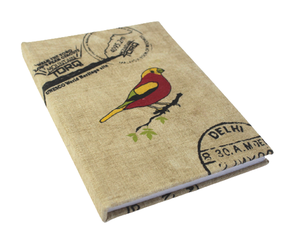Antique Canvas Hard Cover Notebook Premium Quality Multi-Color Handmade Cotton Printed Paper Unique Notebooks - Product Image 2