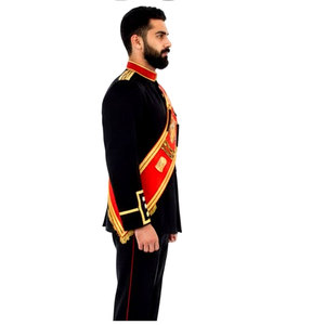 เข็มขัดคาดเอวปักลายมือ Baldric คุณภาพสูง สำหรับชุดวงดนตรี - Product Image 4