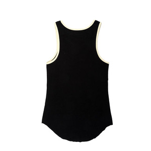 2024 Style New Muscle Fitness Workout Stringer Tank Top Compression Ribbed <b>Vest</b> Cotton Soft Feel Tank Top for Men - Product Image 6