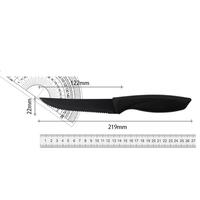 Couteau à steak moderne allemand personnalisé gravé, écologique, réglable, pour toutes les positions de la main, résistant au lave-vaisselle, facile à utiliser, durable, pour la cuisine