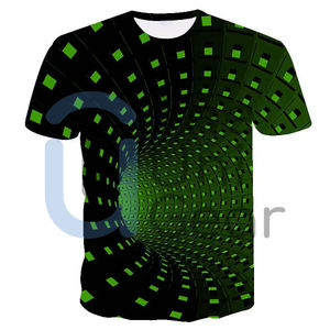 Nueva Camiseta Deportiva Urbana con Estampado por Sublimación, 100% Algodón, para Hombre y Mujer, Moda al por Mayor, Alta Calidad, Personalizable - Product Image 3