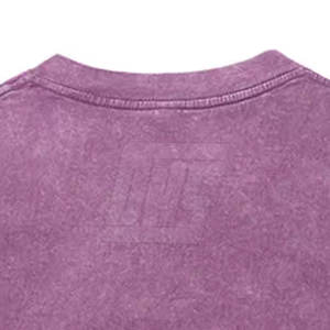 เสื้อยืดโอเวอร์ไซส์ทรงหลวมสไตล์แอซิดวอช สำหรับผู้ชาย เหมาะกับสไตล์สตรีท ใส่ได้ทุกวัน สวมใส่สบาย - Product Image 4