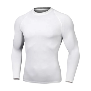 Maillots de compression respirants anti-UV personnalisés de qualité supérieure pour MMA et BJJ, 340g, séchage rapide, vêtements d'entraînement et de combat, vente en gros, faible MOQ - Product Image 2
