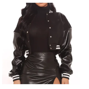 Chaqueta universitaria de algodón personalizada a la moda, chaqueta deportiva cómoda y transpirable para exteriores para fanáticos del béisbol - Product Image 1