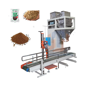 Ensacheuse semi-automatique série TBM-SS01, pour engrais compost 10kg 20kg 25kg 40kg 50kg, sac à bouche ouverte pesant la couture - Product Image 1