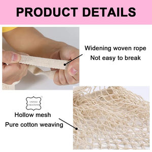 ถุงผ้าคอตตอนทอลายทแยงเป็นมิตรต่อสิ่งแวดล้อมถุงกันฝุ่นสำหรับบรรจุภัณฑ์และช้อปปิ้งปรับแต่งโลโก้ได้ - Product Image 4