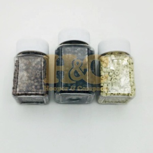 1000 PCS Stainless Steel <b>Micro</b> Rings Beads Hair <b>Extensions</b> for Barbershop Use Custom Color Bulk Packaging - Product Image 5