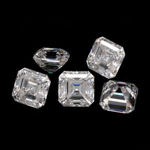 เพชรทรง Asscher 0.5 กะรัต คุณภาพเยี่ยม ผลิตในห้องปฏิบัติการ ได้รับการรับรองจาก IGI ระดับความสะอาด VVS สี D สำหรับนักออกแบบเครื่องประดับ - Product Image 1