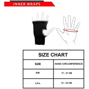 Mitones de gel de boxeo personalizables con empuñaduras, envolturas de mano rápidas y soporte de muñeca para entrenamiento de MMA y protección de puños - Product Image 6