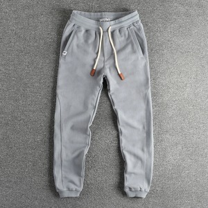 Pantalones Deportivos Casuales de Algodón 100% Ecológicos de Cintura Alta Estilo Oxford para Hombre, Color Sólido, con Cordón en el Tobillo, Otoño 2026 - Product Image 2