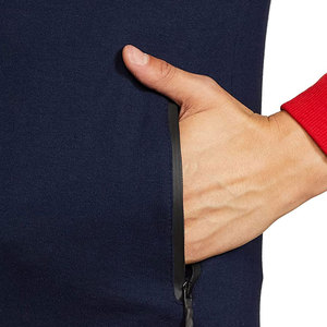 Survêtement respirant de haute qualité pour hommes avec logo personnalisé Motif solide Top List Hiver-quantité minimale de commande bas - Product Image 5