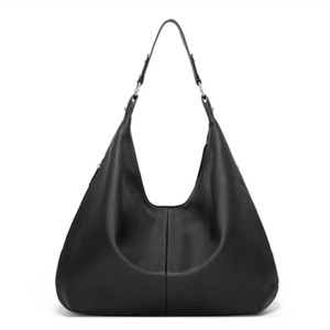 Sac à bandoulière en cuir marron Hobo sac à main souple fourre-tout de tous les jours grand sac à main pour femmes fait à la main Hobo fermeture éclair LHB-0026B - Product Image 5