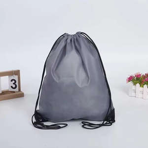 Durable Nylon Gym Cordón Saco Impermeable y Plegable para Fitness, Yoga, Deportes, Escuela, Viajes o Uso Promocional - Product Image 4