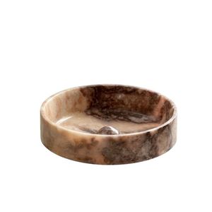 <b>Large</b> sixe marble serving bowl with a high quality polished texture for serving salads fruits and signature dishes - Product Image 1