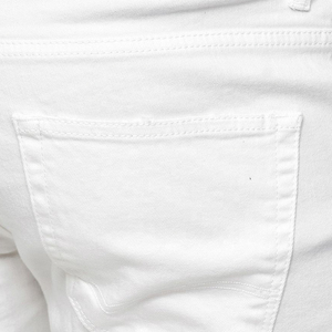 Pantalones Vaqueros de Mezclilla de Corte Recto y Aspecto Elegante para Hombre, Invierno 2025, Tela Sólida de Alta Calidad, Estilo Casual - Product Image 6