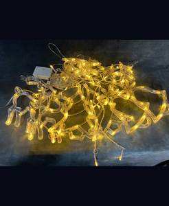 Outdoor Fairy Hanging Wedding Party Garden Room Wall <b>Christmas</b> Twinkle <b>Star</b> Decorative Led Window Curtain String <b>Light</b> - Product Image 3