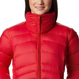 2025 Trendy Winter <b>Canvas</b> <b>Jacket</b> for Women Comfortable Autumn Puffer Style with Custom Embroidery Manufacturer's Best Price - Product Image 5