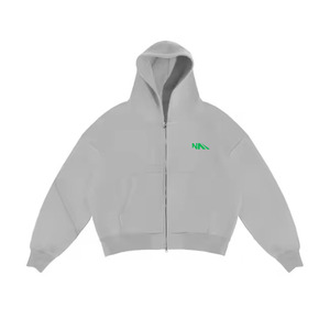 Conjunto de Sudadera y Pantalones Deportivos Apilados de Talla Grande, Ecológicos, Personalizados al por Mayor, de Moda Urbana, de Invierno, de 2 Piezas, Cortos - Product Image 5