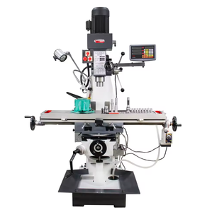 Máquina de Fresado y Taladrado de Alto Rendimiento y Gran Resistencia de 10x50 Pulgadas con Mesa de Alimentación Automática y DRO de 3 Ejes - Product Image 2