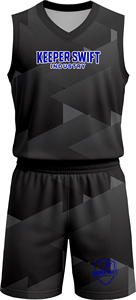 ชุดบาสเก็ตบอลคุณภาพดีที่สุดสำหรับผู้ชาย ระบายอากาศได้ดี ผลิตจากโพลีเอสเตอร์ 100% ผลิตในประเทศปากีสถาน - Product Image 2