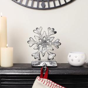 Premium Metal <b>Christmas</b> <b>Stocking</b> <b>Holder</b> Stand for Fireplace Mantel Festive Holiday Decorative Display Organizer Rack - Product Image 4