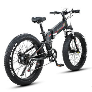 RANDRIDE Hummer X-1000W pliant banlieue vélo électrique 17AH batterie au Lithium 7 vitesses 20 pouces roue 15AH gros pneu Ebike 250W moteur - Product Image 3
