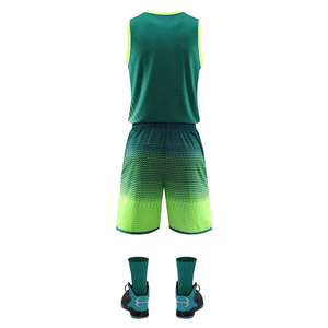 Maillot de basket-ball respirant uniforme de basket-ball de sport ensemble de maillot de basket-ball - Product Image 6