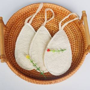 Loofah Sponge Bath Pads Scrubbing Bathing Pad Loofa Sponges for Body Shower Wash <b>Skin</b> <b>Scrubber</b> - Product Image 5