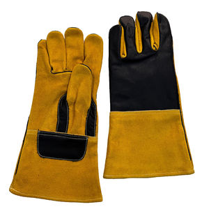Gants de soudage tig en cuir de mouton doux et confortables de protection personnelle gants de travail résistants à la protection des mains - Product Image 1