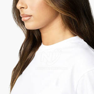 เครื่องแต่งกายลำลองคุณภาพพรีเมี่ยมของผู้หญิงเสื้อครอปท็อปน้ำหนักเบาสำหรับฤดูร้อน - Product Image 5