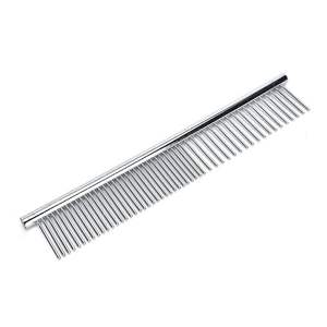 Peine antipulgas para perros de acero inoxidable Greyhound, herramientas y peines profesionales para el cuidado del cabello de mascotas al por mayor - Product Image 1