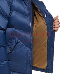 Chaqueta de Invierno para Hombre, Acolchada, con Cuello Alto, Logotipo Frontal, Transpirable, Ecológica, Personalizable, de Alta Calidad - Product Image 2