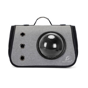 Zaino Trasportino Portatile per Animali Domestici in Tessuto Oxford, Traspirante, con Fantasia a Tinta Unita, per Cani, Ideale per Viaggi - Product Image 1