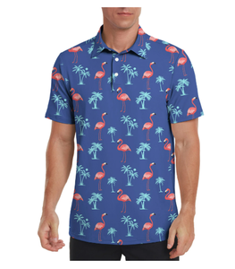 Fabricant de vêtements de polo de golf à manches courtes pour hommes t-shirts impression performance t-shirt polo Slim Fit pour hommes - Product Image 6