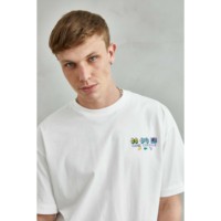 Camiseta Unisex Extra Grande de Manga Corta, 100% Algodón Jersey, Estampada, Transpirable, con Diseño de Consola de Videojuegos, Cómoda y Elegante