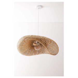 โคมไฟระย้าไม้ไผ่สานมือปรับแต่งได้เป็นมิตรกับสิ่งแวดล้อมปรับแต่งได้ตามต้องการสไตล์เรียบง่ายทันสมัยแบบดั้งเดิมจากเวียดนาม - Product Image 1