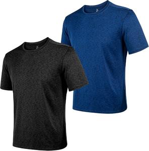 Camiseta Deportiva Personalizada para Hombre, Manga Corta, Secado Rápido, Ecológica, Transpirable, de Poliéster/Algodón, OEM ODM - Product Image 5