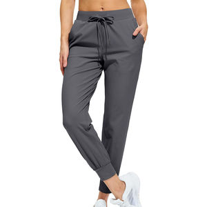 Pantalones Jogger Ligeros de Secado Rápido para Mujer, Cintura Elástica, Ajuste Regular, Color y Talla Personalizables, Servicio OEM, Venta al Por Mayor - Product Image 1