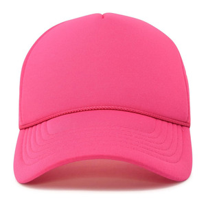 Gorra de camionero bordada con logotipo personalizado gorra de béisbol de color sólido gorra de 5 paneles gorra de camionero de malla de bajo precio al por mayor - Product Image 5