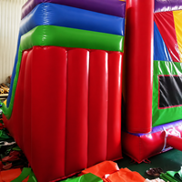 Nouveau château gonflable de conception avec des articles de vente chauds de glissière sautant le rebond gonflable avec la glissière pour les enfants extérieurs utilisés